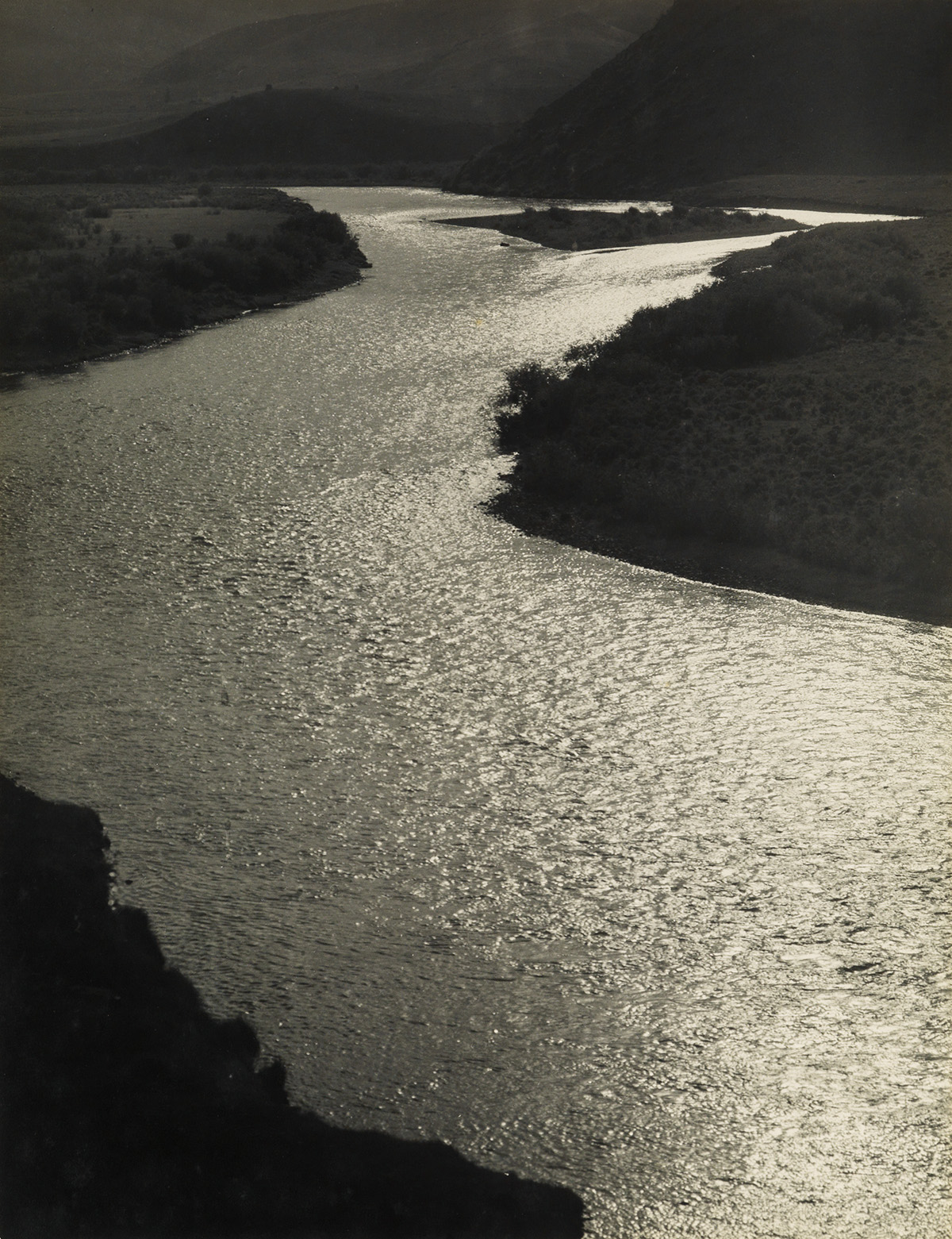 LAURA GILPIN (1891-1979) Rio Grande Before a Storm.
